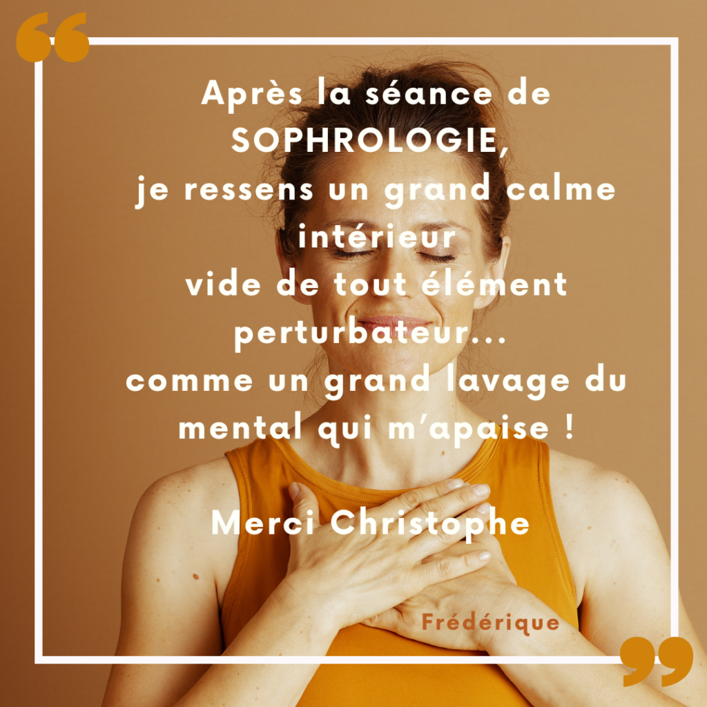 avis témoignage sophrologie hypnose morbihan