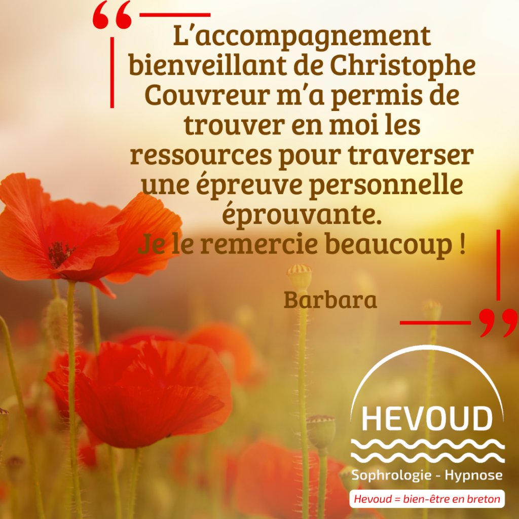 avis témoignage sophrologie hypnose morbihan
