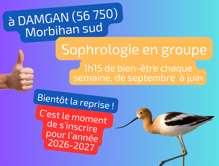 Cours Sophrologie Morbihan Damgan